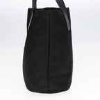FENDI Tote Bag Nylon Silver Blackfm3779