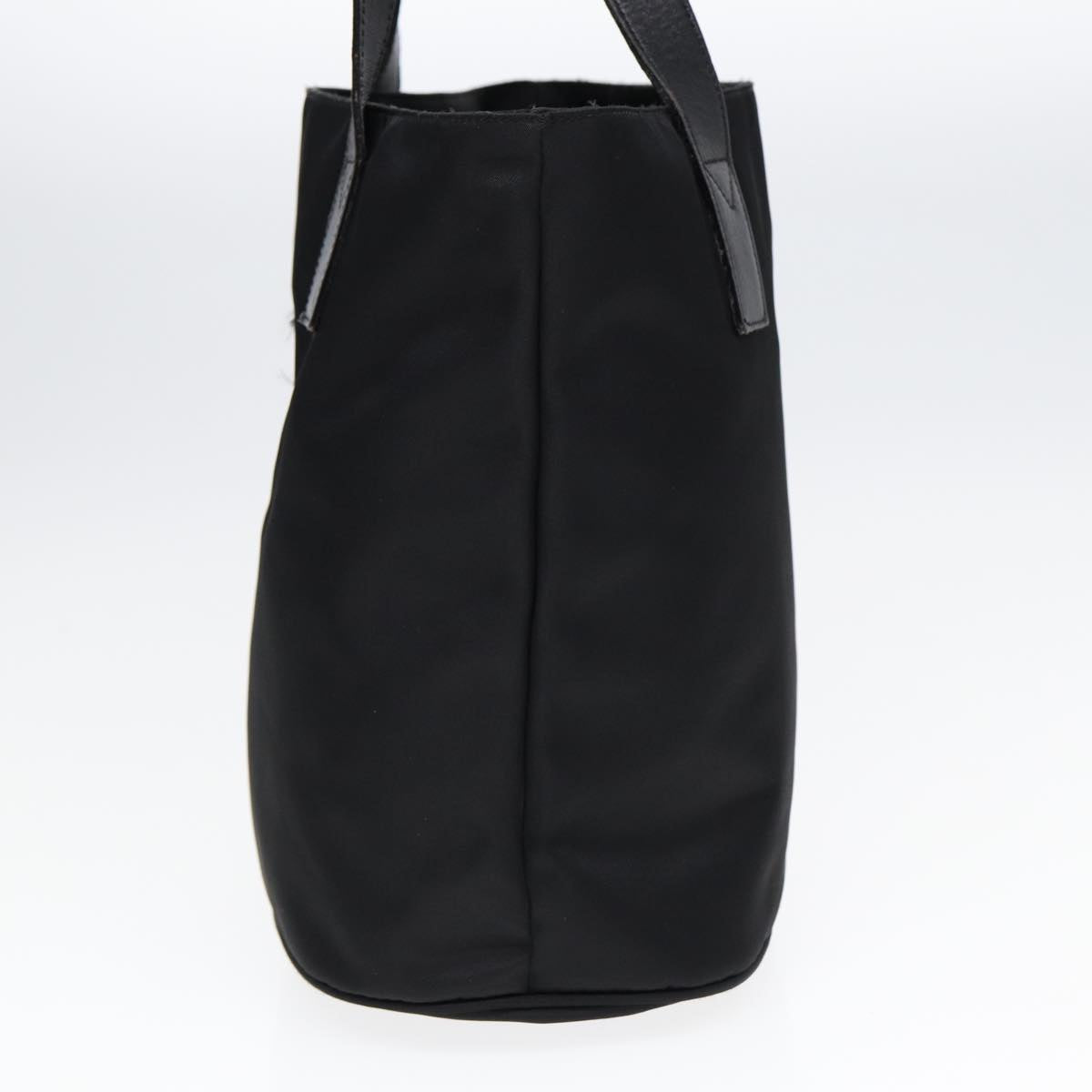 FENDI Tote Bag Nylon Silver Blackfm3779