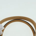 FENDI Zucca Canvas Hand Bag Brown Black goldfm3783