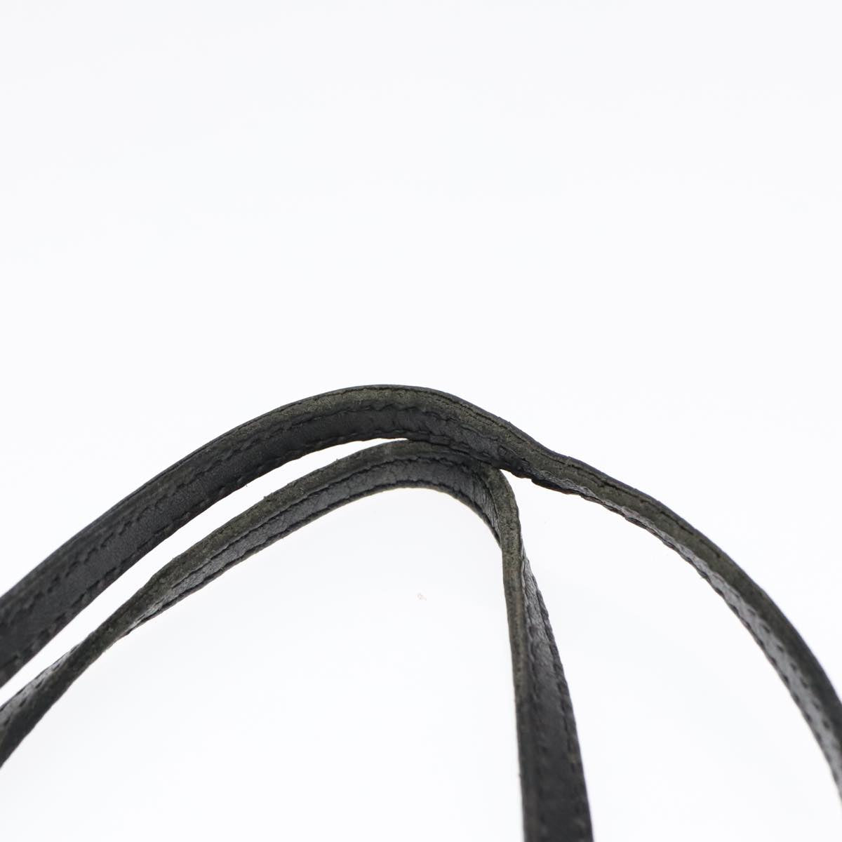 FENDI Zucchino Canvas Tote Bag Brown Black Silverfm3814