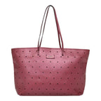 FENDI Tote Bag Leather Pink Goldfm3867
