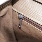 FENDI Zucchino Canvas Shoulder Bag Vintage Beigefm3888
