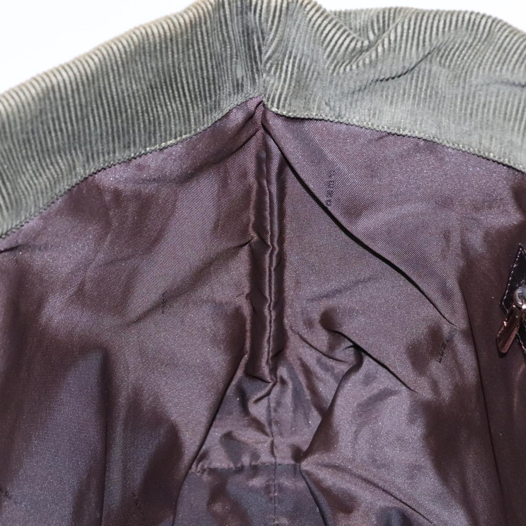 FENDI Tote Bag Corduroy Khakifm3899