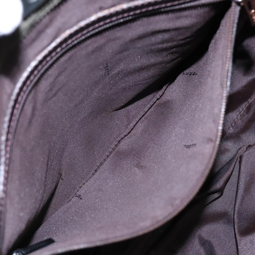 FENDI Tote Bag Corduroy Khakifm3899