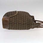 FENDI Zucchino Canvas Hand Bag Beigefm4127