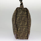 FENDI Zucca Canvas Tote Bag Brown Blackfm4146