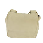 Chloe Chain Elsie Shoulder Bag Leather Beige Gold fm4208