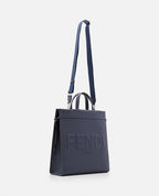 Fendi Men Fendi Leather Tote Bag