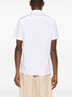 Burberry Men Ekd Logo Cotton Shirt