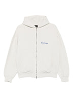 Balenciaga Women Balenciaga Back Cotton Hoodie