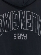 Balenciaga Women Flipped Uni Cotton Hoodie