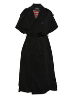 Balenciaga Women Cotton Trench Coat