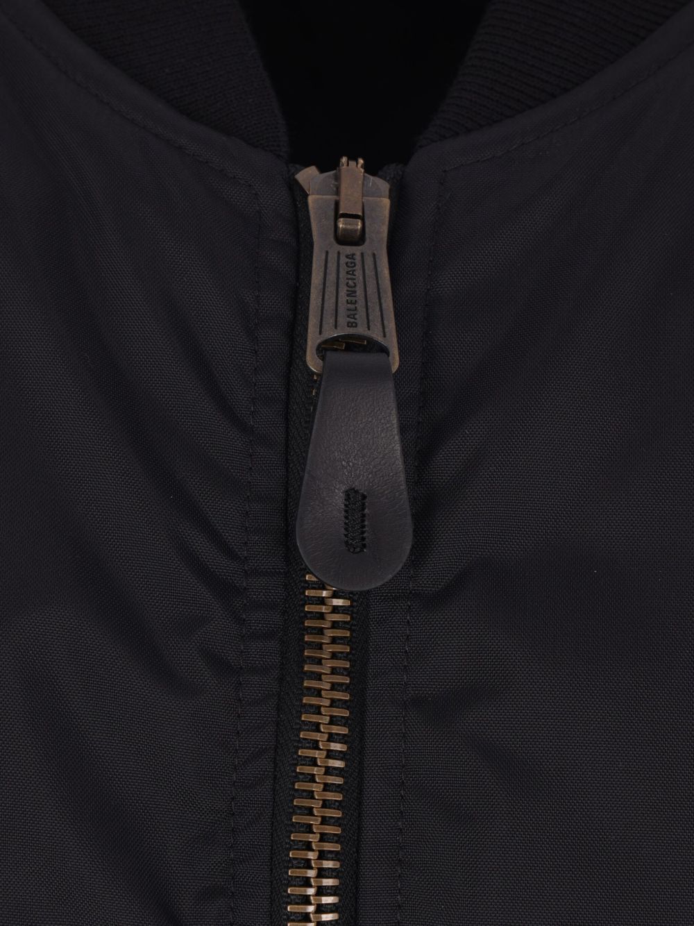 Balenciaga Men Nylon Bomber Jacket