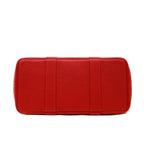 Hermes Red Garden Party Negonda Leather Bag