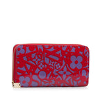 Louis Vuitton Patent Leather Zippy Wallet Long Wallet M90123