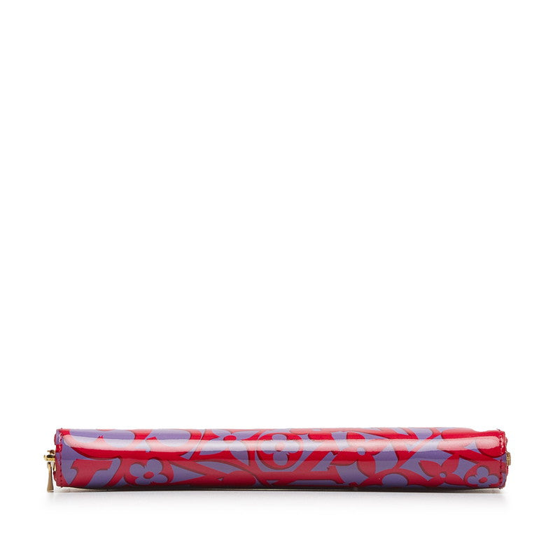 Louis Vuitton Patent Leather Zippy Wallet Long Wallet M90123