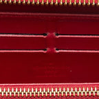 Louis Vuitton Patent Leather Zippy Wallet Long Wallet M90123