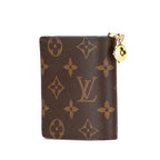 Louis Vuitton Pocket Wallet LV Charm Monogram Wallet