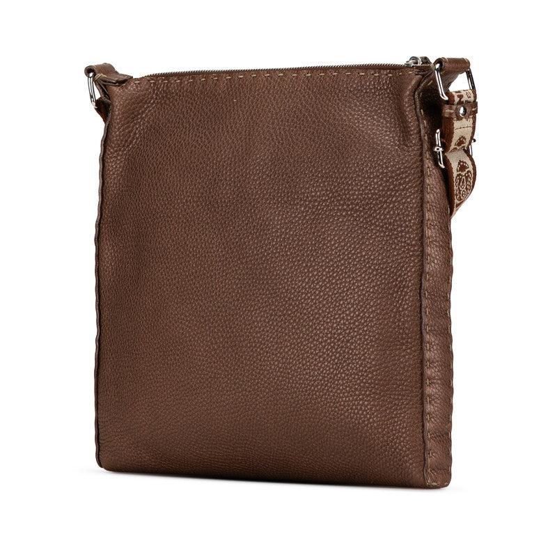 Fendi Selleria Leather Shoulder Bag 8BT109