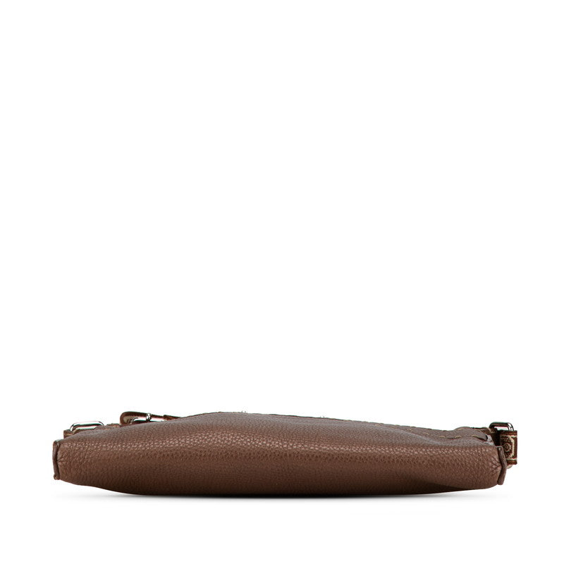 Fendi Selleria Leather Shoulder Bag 8BT109