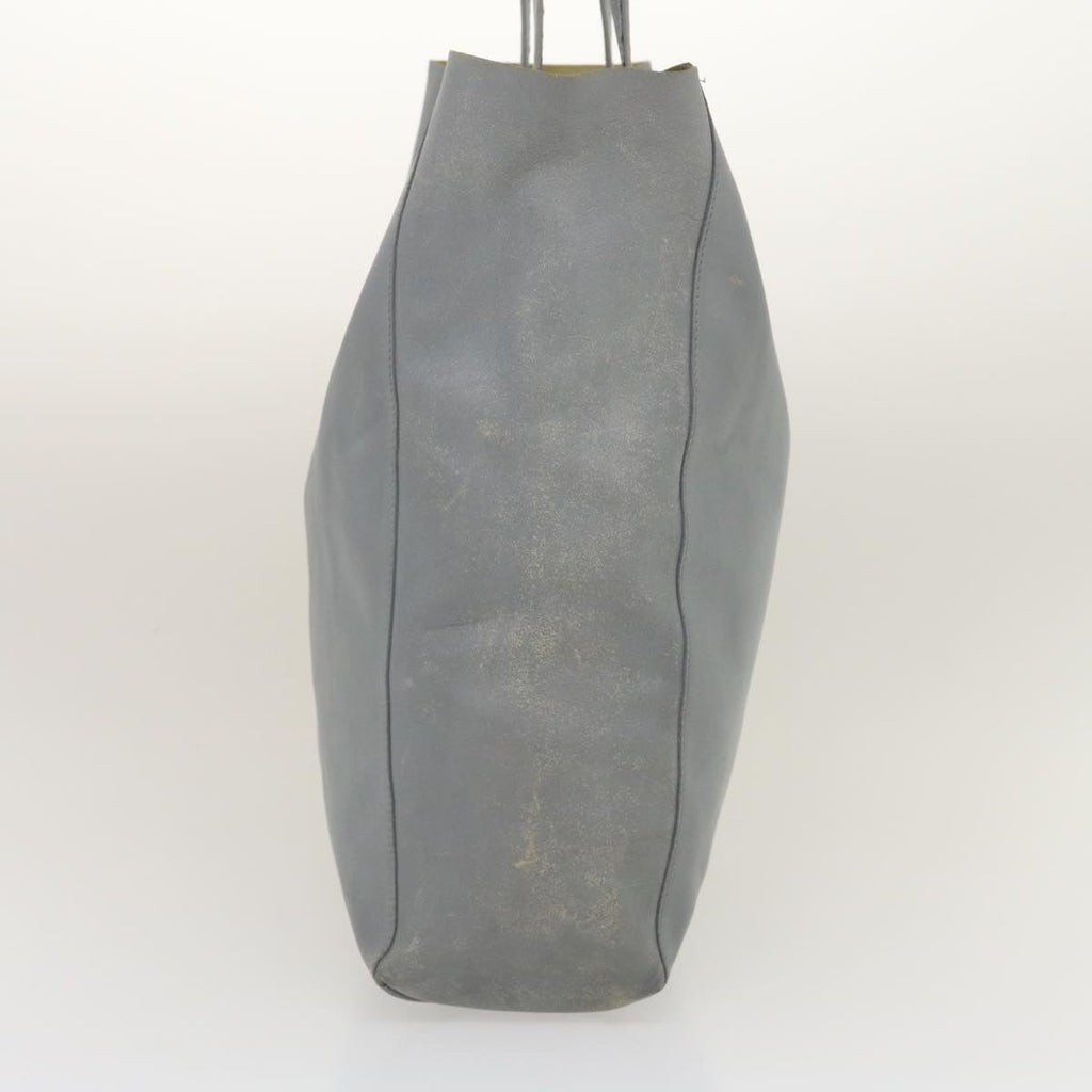 CELINE Tote Bag Leather Gray  am2387g