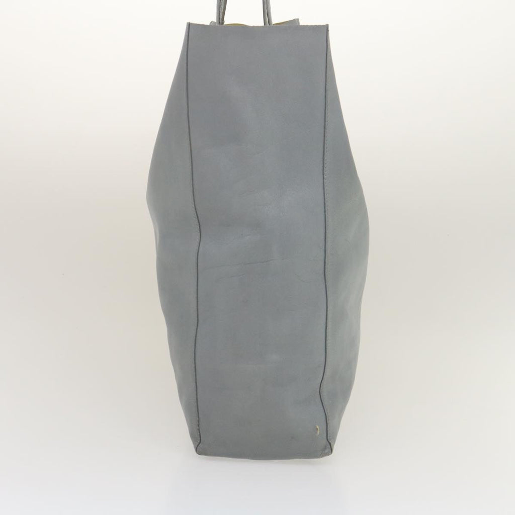 CELINE Tote Bag Leather Gray  am2387g