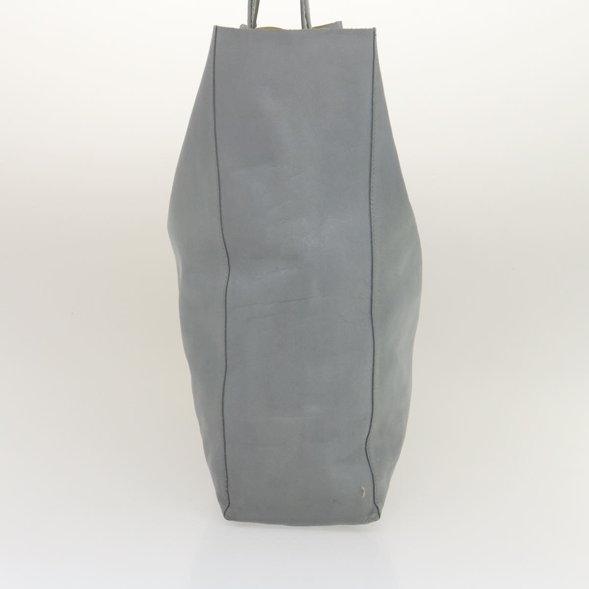 CELINE Tote Bag Leather Gray  am2387g