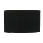 CHRISTIAN DIOR Trotter Canvas Chain Shoulder Bag Black Auth am2539g
