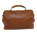 CELINE Hand Bag Leather 2way Brown  am2746g