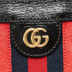 Gucci Ophidia Leather Suede Shoulder Bag