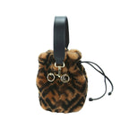 Fendi Mini Mon Trésor Sherling Bucket Bag