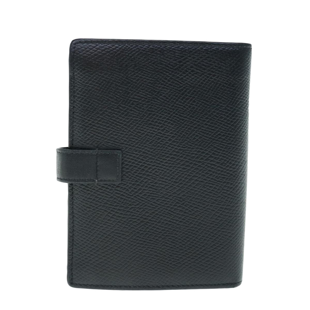 CELINE Wallet Leather Black  hk1002