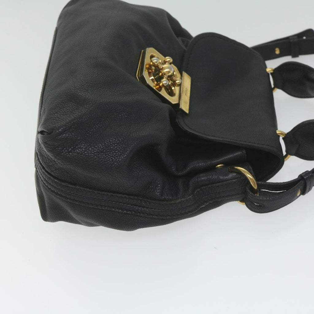 Chloe Elsie Shoulder Bag Leather Black 02 12 50 65 hk1010