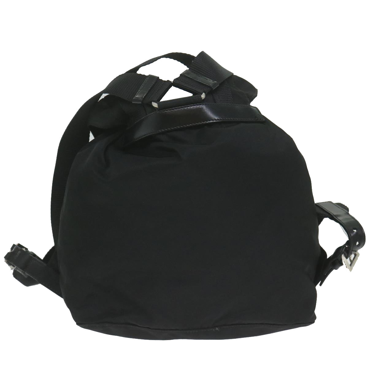 PRADA Backpack Nylon Black  hk1023