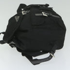 PRADA Backpack Nylon Black  hk1023