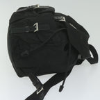 PRADA Backpack Nylon Black  hk1023