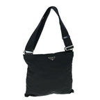PRADA Shoulder Bag Nylon Black  hk1029