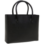 CELINE Tote Bag Leather Black  hk1058