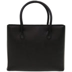 CELINE Tote Bag Leather Black  hk1058