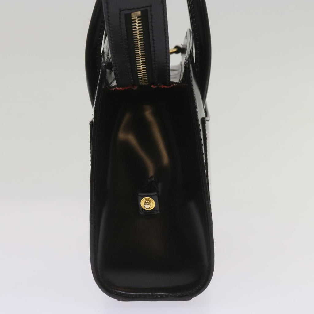 CELINE Hand Bag Leather 2way Black  hk1062