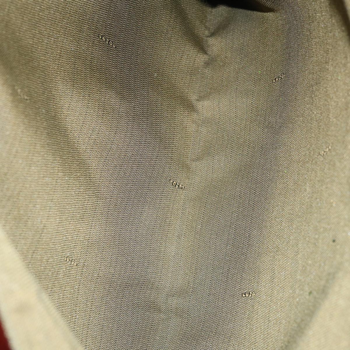 FENDI Zucca Canvas Hand Bag Black Brownhk1112