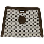 FENDI Mini Peek A Boo Clutch Bag Leather Whitehk1148