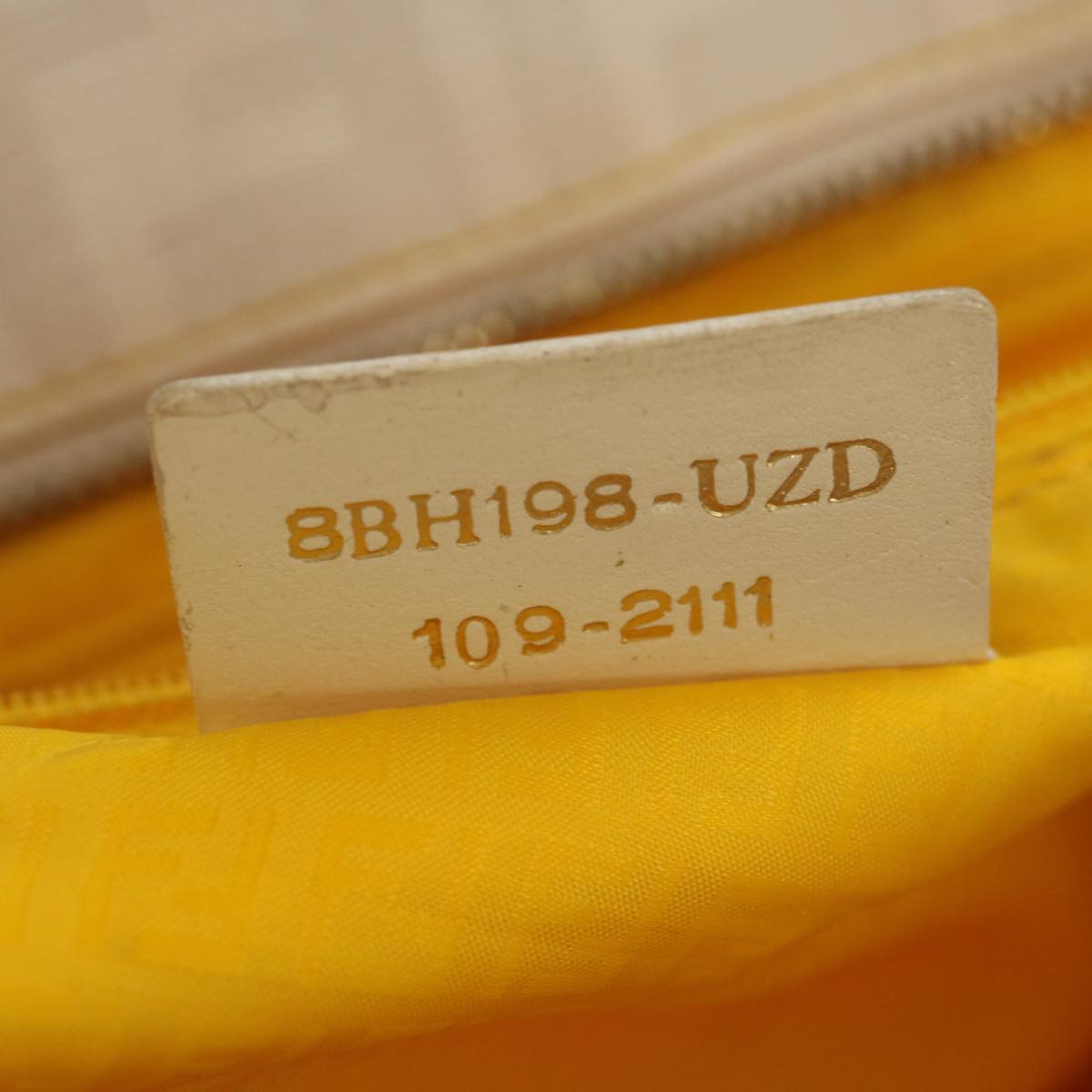 FENDI Zucca Canvas Tote Bag Whitehk1159