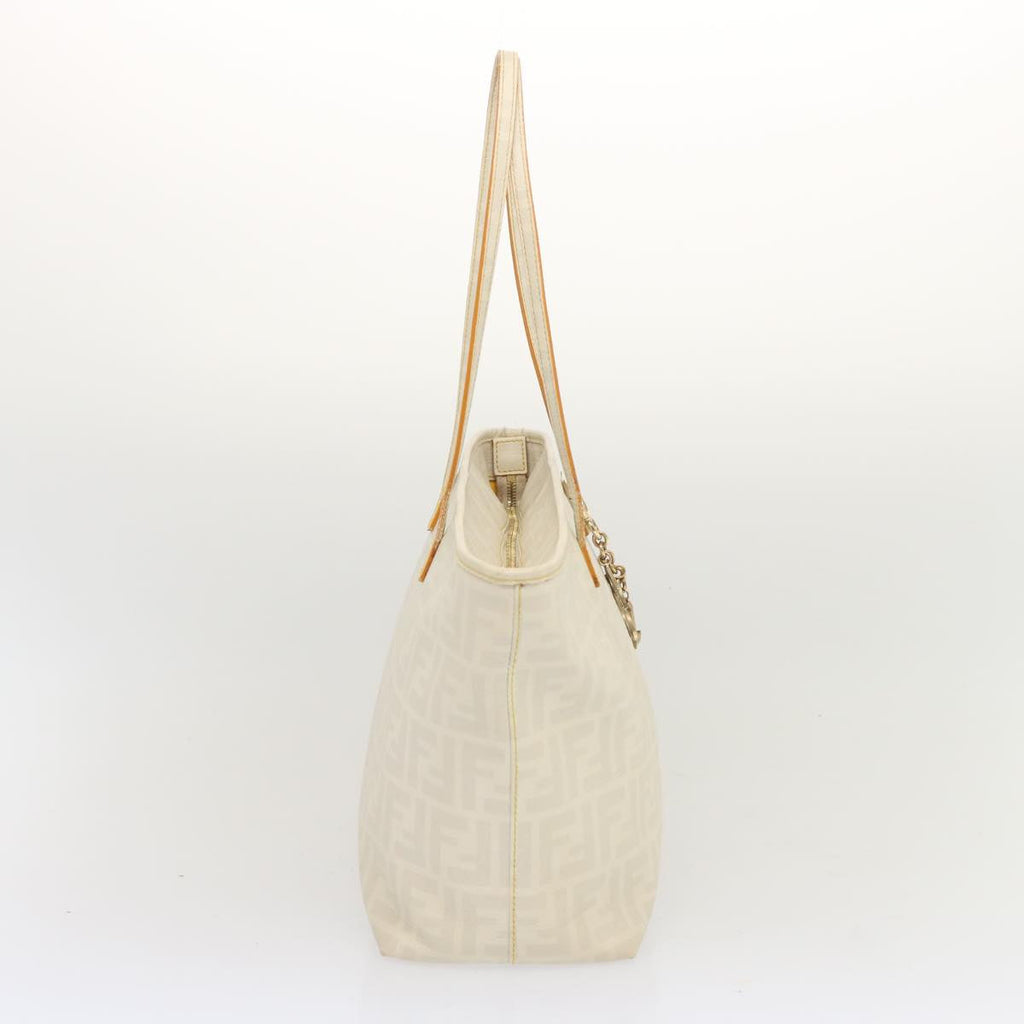 FENDI Zucca Canvas Tote Bag Whitehk1159