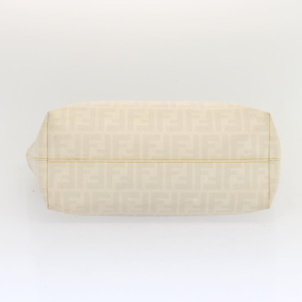FENDI Zucca Canvas Tote Bag Whitehk1159