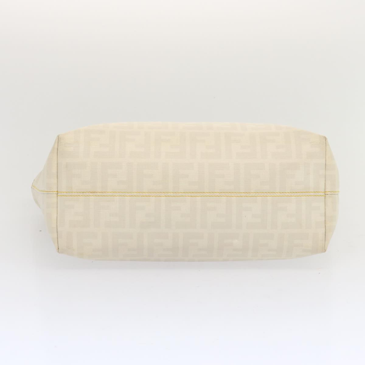 FENDI Zucca Canvas Tote Bag Whitehk1159