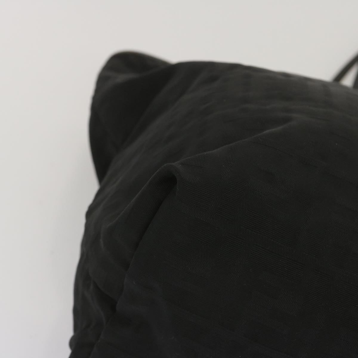 FENDI Zucca Canvas Tote Bag Blackhk1174