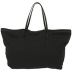 FENDI Zucca Canvas Tote Bag Blackhk1174