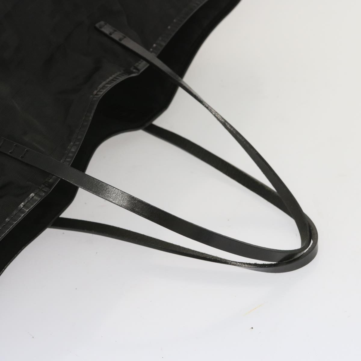 FENDI Zucca Canvas Tote Bag Blackhk1174