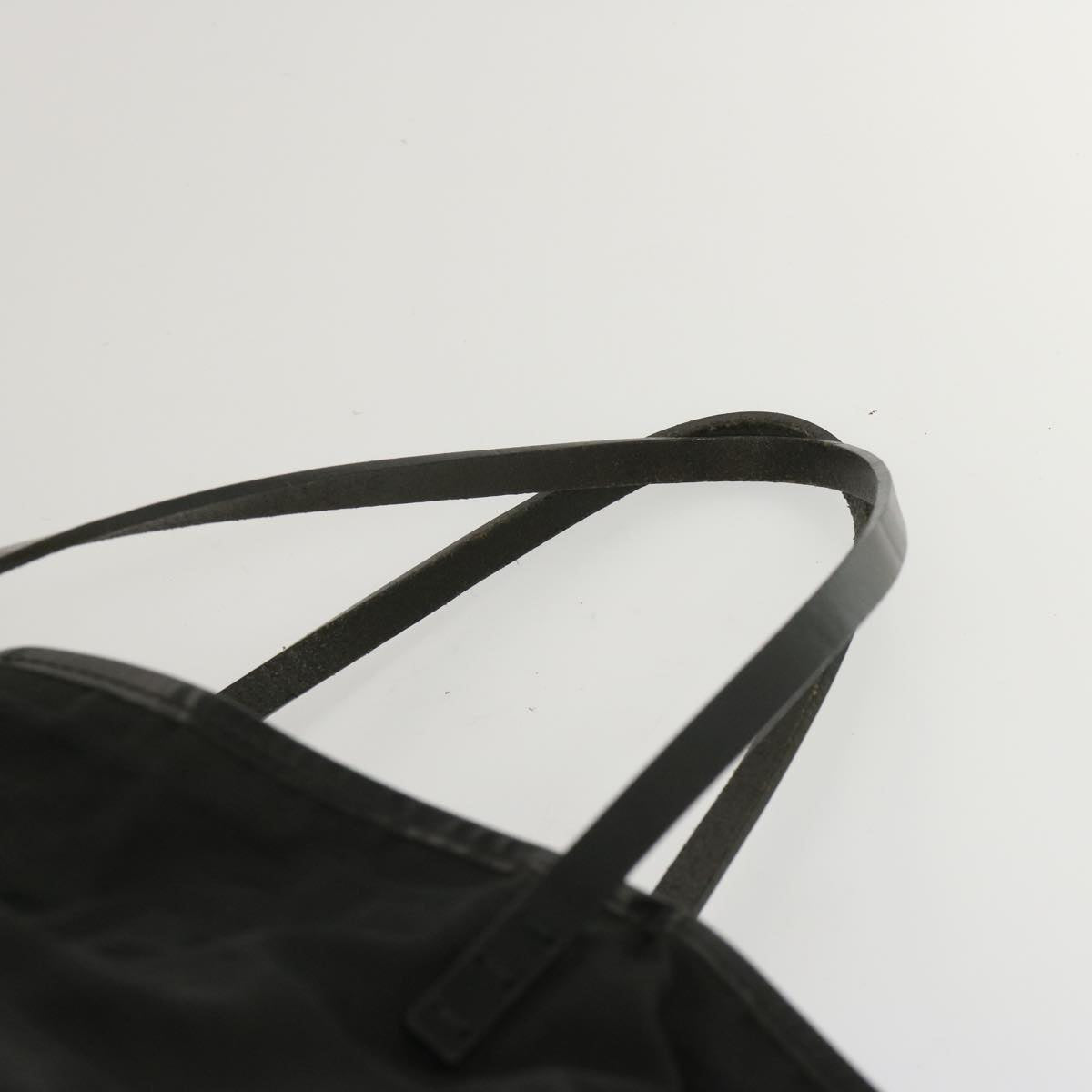 FENDI Zucca Canvas Tote Bag Blackhk1174